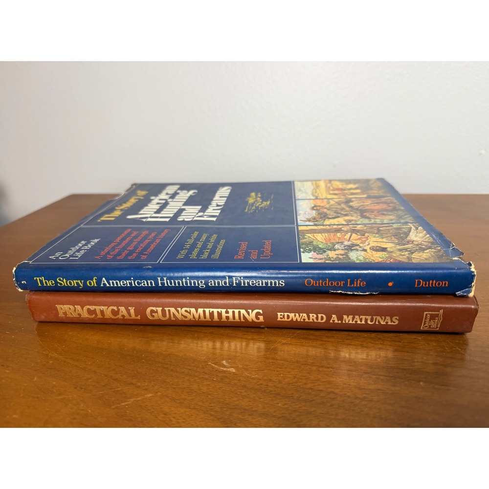 The Story of American Hunting & Firearms / Practical Gunsmithing Vintage Ref Set